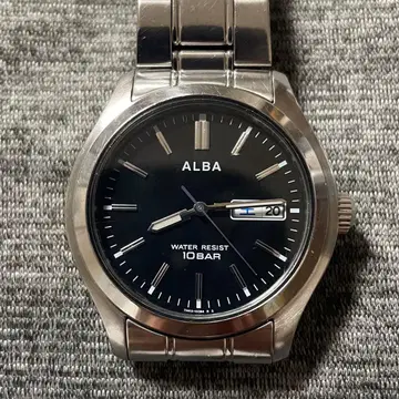 SEIKO 세이코 알바 7N43-0BA0 손목시계 블랙 다이얼