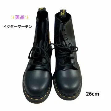 [ 새상품급 ] 닥터마틴 8홀 UK7 블랙