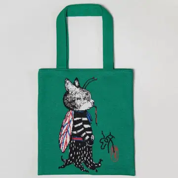 히구치 유코 보리스 잡화점 니트 토트백 GUSTAVE 군 (모기)