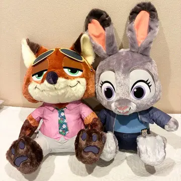 주토피아2 슈퍼 라지 봉제 인형 닉 주디 2