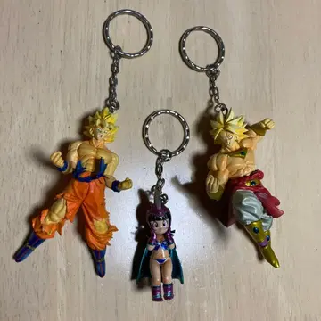 드래곤볼 하이그레이드 컬러링 키링 치치 손오공 브로리