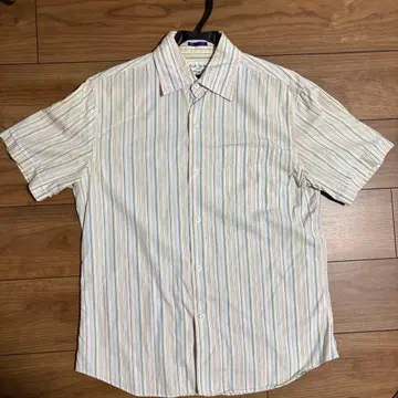 폴스미스 스트라이프 반팔 셔츠 M