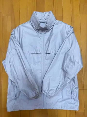 UNIQLO U 오버 사이즈 후디드 블루종