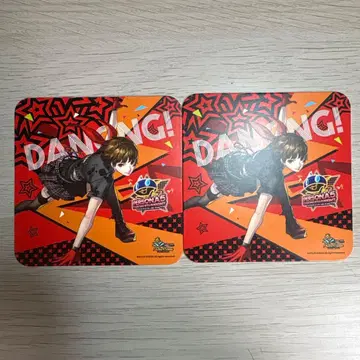 페르소나 5 댄싱 스타나이트 파세라 혜택 코스터 니지마 마코토 2세트