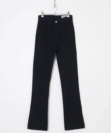 HIGH WAIST SKINNY FLARE DENIM PANTS