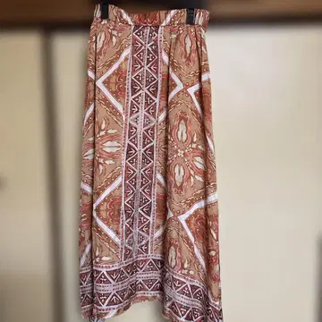 GRACE CONTINENTAL 플레어 스커트 브라운 계열