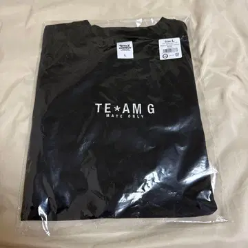 이와타 타카노리 TEAM G 롱 슬리브 티셔츠 BLACK L