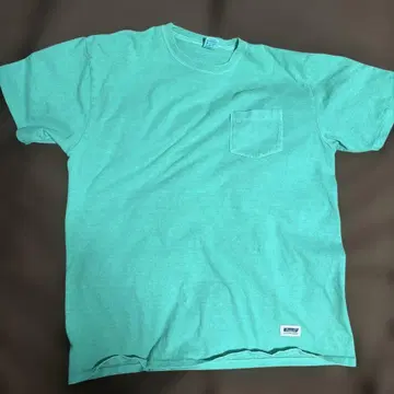 라디얼 T셔츠 라디얼 그린 워시 가공