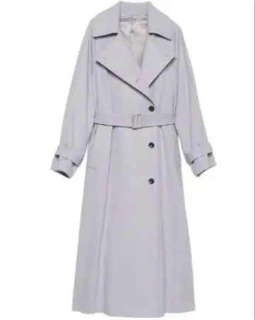 anuans 그레이 울 트렌치코트 S 사이즈