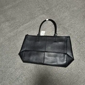 SHIPS 레더 토트 소가죽 블랙 미사용 새상품