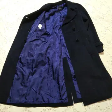 SONIARYKIEL 소니아 리키엘 블랙 더블 벨티드 코트 40