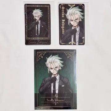 Dr.STONE 닥스토 THE캐릭터 이시가미 센쿠 컬렉션 카드 특전