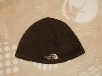 THE NORTH FACE 브라운 비니 캡 니트 모자 UNISEX