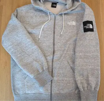 THE NORTH FACE 그레이 후드 맨투맨 울트라 웜