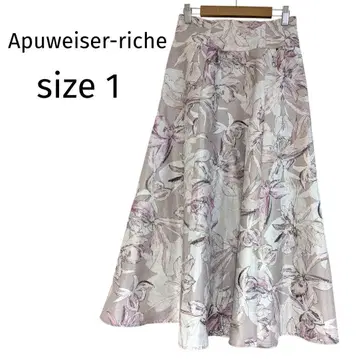 Apuweiser-riche 플레어 스커트 사이즈 1