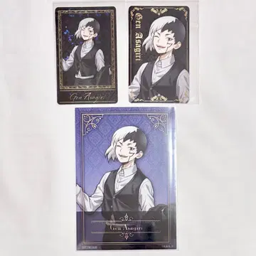 Dr.STONE 닥스톤 더 캐릭터 아사기리 겐 컬렉션 카드 특전