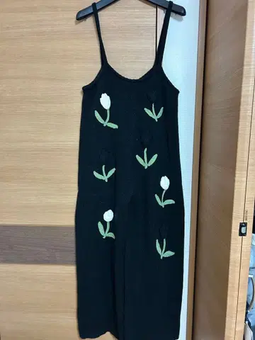 캔디 스트리퍼 니트 살로펫