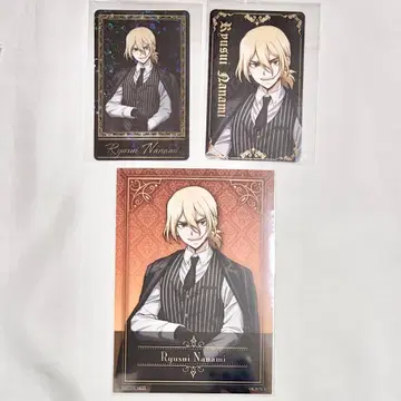 Dr.STONE 닥스토 THE캐릭터 나나미 류스이 컬렉션 카드 특전