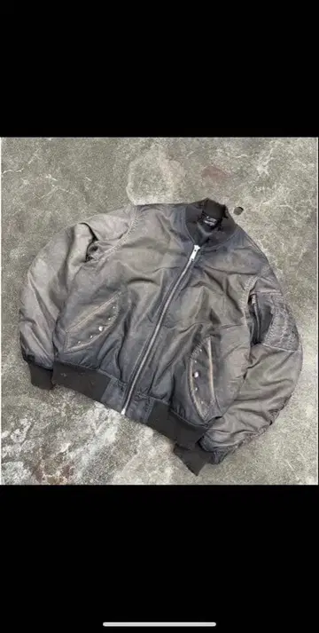 belvet Faded MA-1 Bomber Jacket 베이지 M