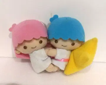 산리오 리틀트윈스타 키키라라 페어 마스코트 봉제 인형 2009