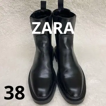 블랙 사이드 고어 부츠