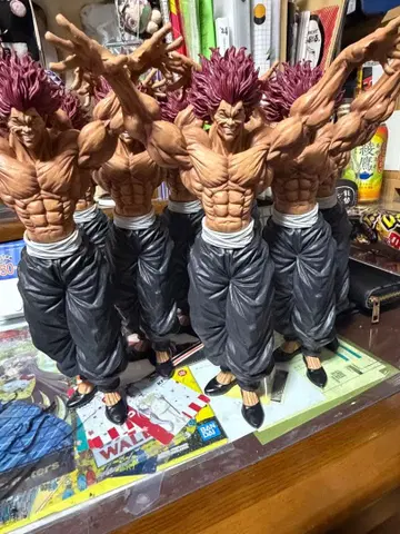 한마 유지로 피규어 격투왕 바키 Grandista 8체 세트!! 개봉