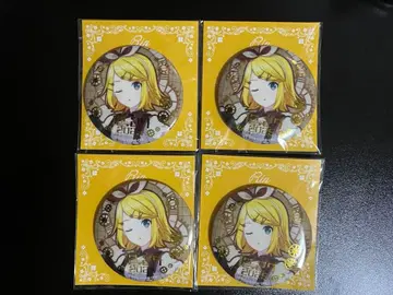 프로세카 카가미네 린 하피코레 금박 캔뱃지 F 4점