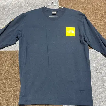 THE NORTH FACE 네이비 긴팔 T셔츠 L