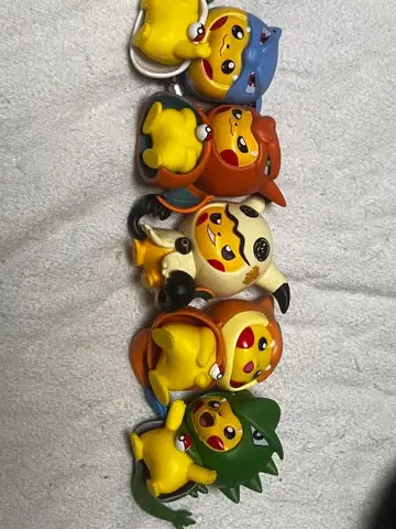 포켓몬 피카츄 코스튬 피규어 세트 5체 세트