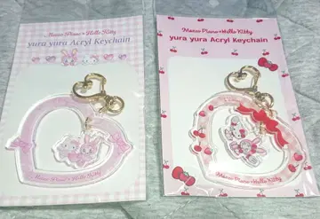 메조피아노 키티 팝업 흔들흔들 아크릴 키체인