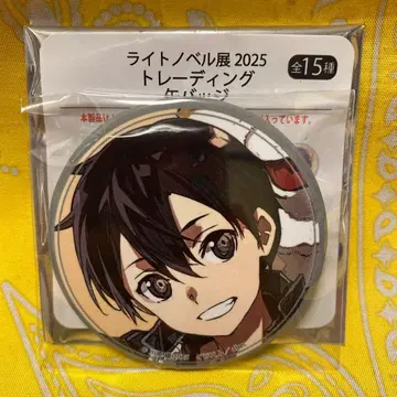 라이트 노벨전 2025 라노베전 캔뱃지 SAO 키리토