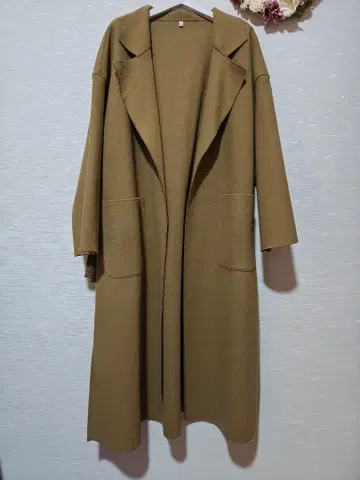 coca 코카 새상품급 올리브 그린 롱 코트 L 사이즈