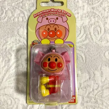 호빵맨 월드 스트랩 돼지