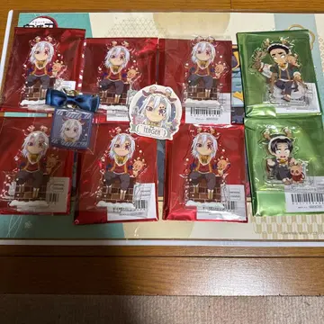 귀멸의 칼날 크리스마스 아크릴 스탠드 세트 우즈이 텐겐