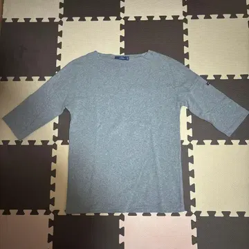 SAINT JAMES 그레이 7부 소매 티셔츠