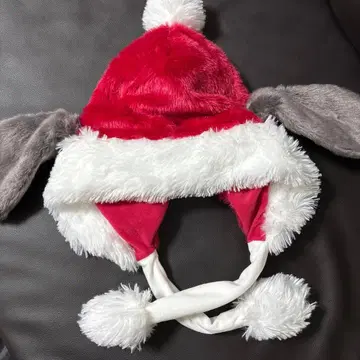 USJ 유니버셜 스누피 귀도리 모자 크리스마스