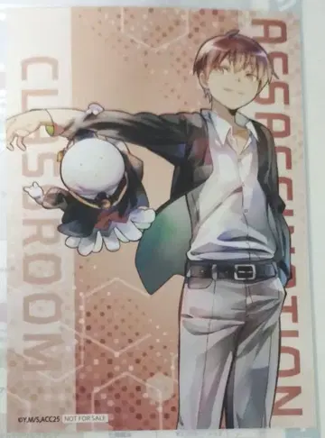 아카바네 카르마 암살교실 혜택 엽서 브로마이드 pale tone