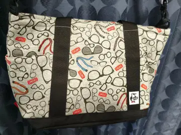 CHUMS 참스 숄더백 동색 교통카드 지갑 세트