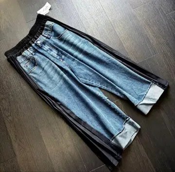 [ 미사용품 ] 라디에이트 이소재 믹스 데님