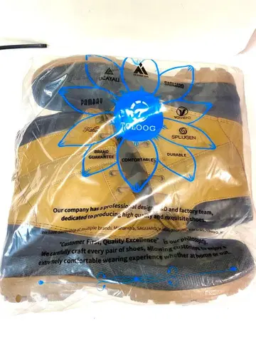 새상품 TLOG 방수 하이컷 부츠 베이지 블랙 낚시 눈