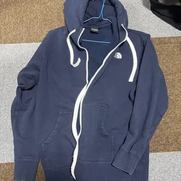 THE NORTH FACE 네이비 풀 집업 후드티 L
