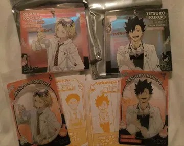하이큐!! 쿠로오 테츠로 코즈메 켄마 세트 아크릴 키링 아크릴 블로키