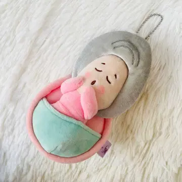 [ 미사용 ] 디즈니 영 오이스터 봉제 인형 키링 키체인
