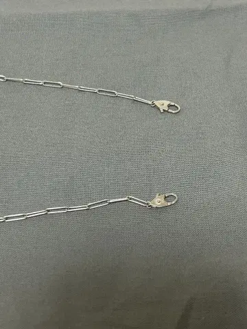 Hirotaka 래더 체인 목걸이 플라티나 나가세 렌 색상 다르게 착용