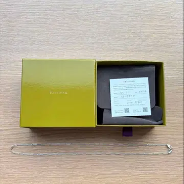 Hirotaka 래더 체인 목걸이 플라티나 나가세 렌 색상 다르게 착용