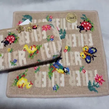 페이러앤하이디 편리 파우치 손수건 2세트 미사용 새상품