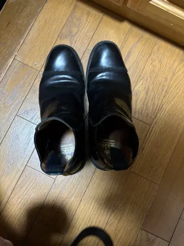 썬더스 사이드 고어 부츠 블랙 7 1/2 커맨드 솔