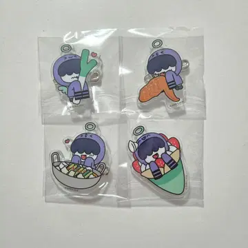 후무냐린 TXT ACT TOMORROW 지역 한정 아크릴 배지 세트