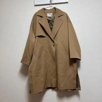 PASSIONE 베이지 롱 코트