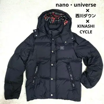 새상품급 기나시 사이클 니시카와 다운 나노 유니버스 다운 자켓